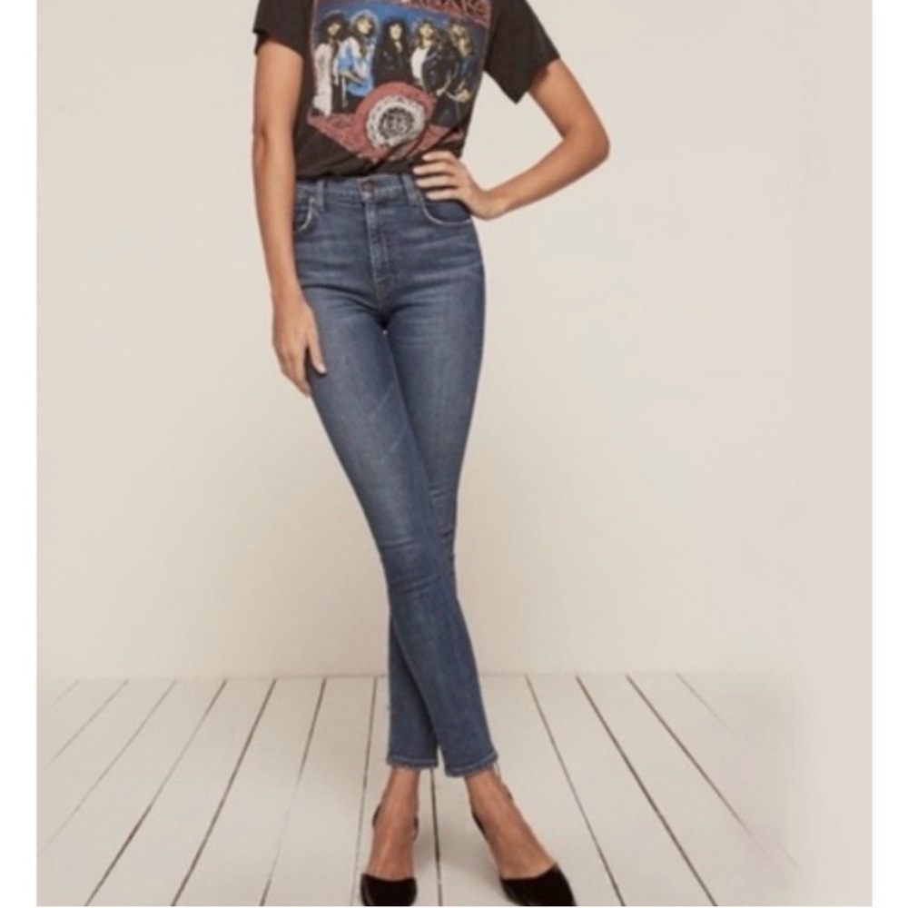 Reformation High Skinny Jeans size 25